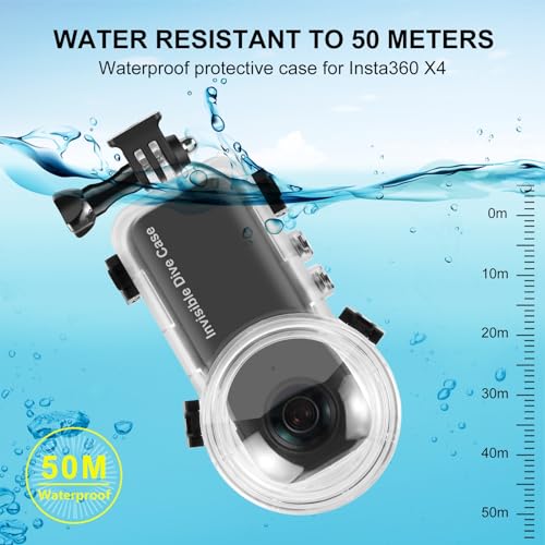 Invisible Dive Case for Insta360 X4