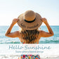 Beach Sun Hats for Women Big Straw Hats Womens Sun Hat UPF 50+ Floppy Foldable Summer Hat for Vacation Honeymoon