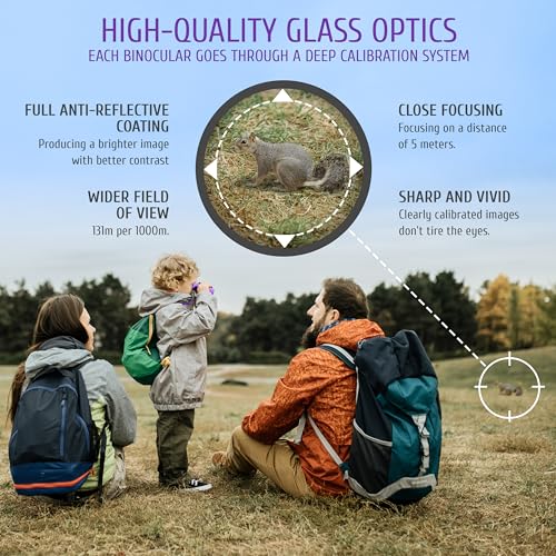 BeBison Binoculars for Kids and Adults