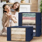 3 Pack Storage Bags for Clothes Blanket Storage Bins with Lids (3 Count)