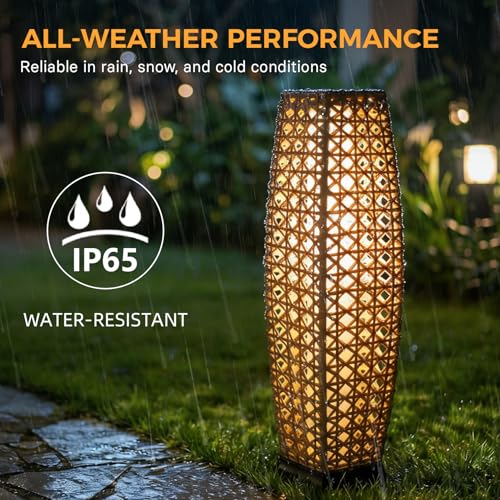 Outdoor Floor Lamp Solar Lantern