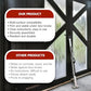 Door Jammer Home Security Door Bar