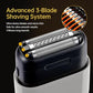 Mini Steel Electric Foil Shavers for Men