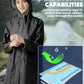 Waterproof Rain Poncho for Women Packable Hooded Raincoat with Pocket