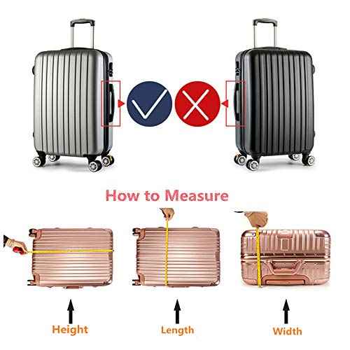 30 Inch PVC Clear Suitcase Cover