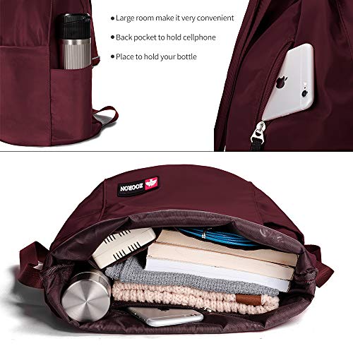 Waterproof Drawstring Gym Backpack Bag for Men & Women