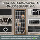 Over the Door Shoe Organizer with 30 Breathable Mesh Pockets (30 Count)