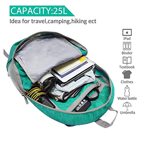 25L Ultra Lightweight Packable Backpack