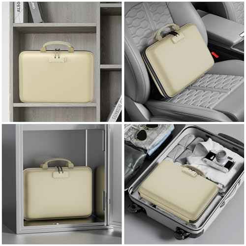 Fireproof File Organizer with Lock