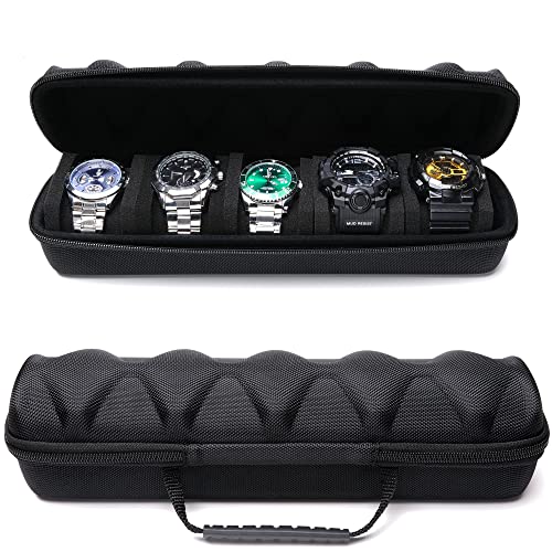 5 slots Watch travel case