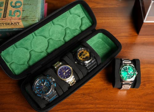 4 slots Watch travel case