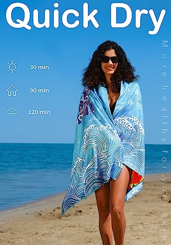 Microfiber Beach Towel (2 Count)