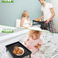 Bamboo Bed Tray Table with Folding Legs