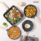 24Pcs Ceramic Cookware Set