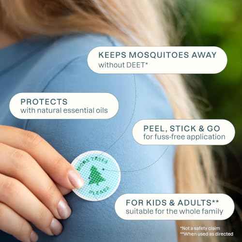 Mosquito Repellent Stickers for Kids & Adults (80 Count)