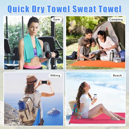 2 Pack Microfiber Travel Towel
