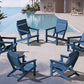 Modern Adirondack Chairs Set of 6 (6 Count)