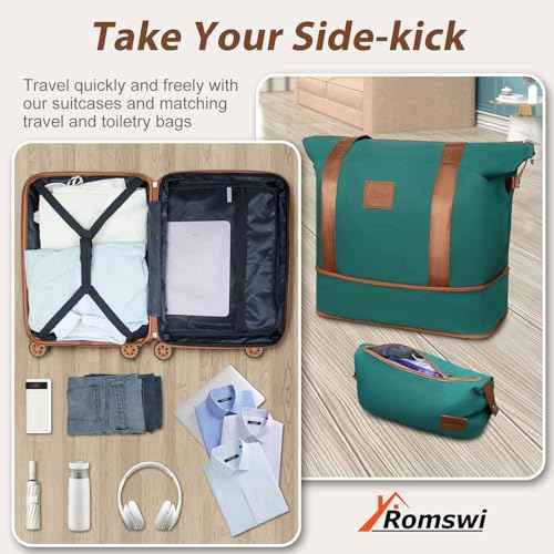 Expandable 22x14x9 Airline Approved 21" Carry On Luggage Set (3 Count)