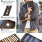 Top Grain Leather Travel Passport Wallet Organizer Case for Families