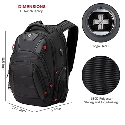 Design Travel Laptop Backpack for Men with TSA Friendly J14