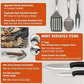 Grilling and Camping Cooking Utensils Set for The Outdoors BBQ