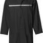 Mens Long Hooded Safety Rain Jacket Waterproof Emergency Raincoat Poncho