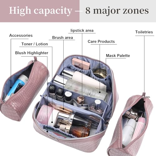 Travel Makeup Bag Cosmetic Bags for Women