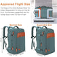 40L Expandable Carry On Travel Backpack with 4 Packing Cubes