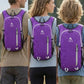 Foldable Small Hiking Backpack with 3 Strap Pockets