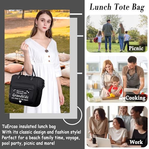 Lunch Box for Grandma Great Grandma Gifts Women Lunch Bag for Grandmother from Granddaughter