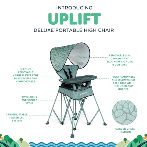 Go with Me Uplift Deluxe Portable High Chair