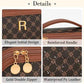 Initial Makeup Bag Personalized Gift for Women Teen Girls