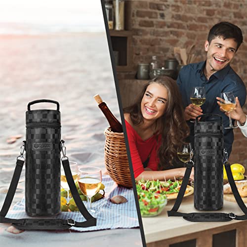 Single Bottle Wine Bag Carrier