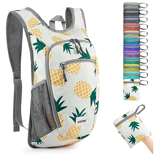 10L 15L Hiking Backpack Lightweight Packable Hiking Daypack Small Travel Outdoor Foldable Shoulder Bag