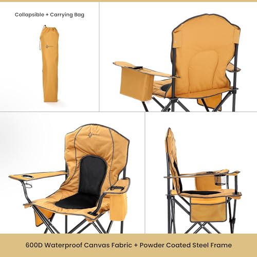 Portable Folding Camping Quad Chair w