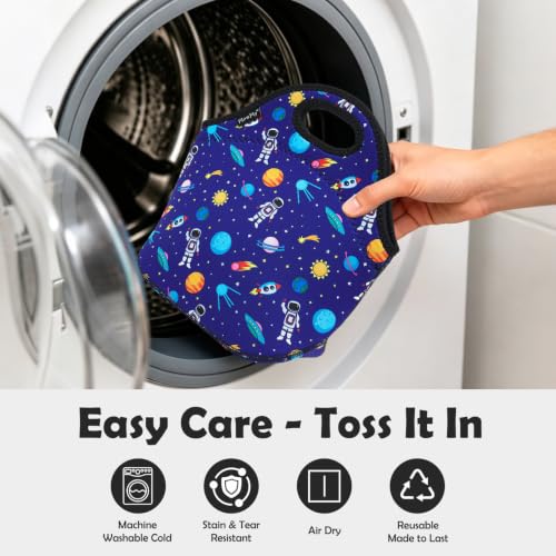 Neoprene kids Lunch box Insulated Soft Bag Mini Cooler Thermal Meal Tote Kit for Boys