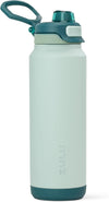ZULU Powerfill Pro 32oz Stainless Steel Water Bottle with Quick Fill Lid, Triple Walled Vacuum Insulated Metal, Leak Proof Locking Lid, Sip and Chug, Reusable BPA Free, Evergreen - Roamly