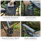 Padded Oversized Folding Camping Chair for Adults