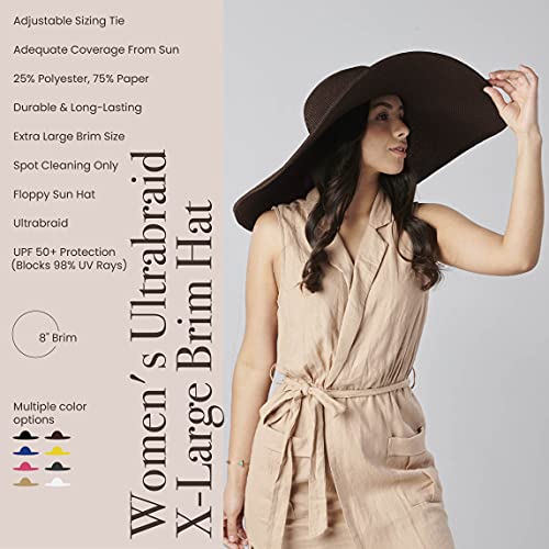 San Diego Women's Ultrabraid X Large Brim Hat