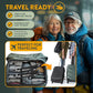 Premium Foldable Hiking Poles by USA Brand
