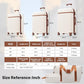 Luggage Sets Durable Hardshell 3 Piece Suitcase with Bags (5 Count)