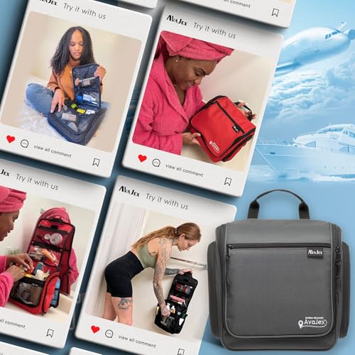 Travel Toiletry Bag for Men and Women