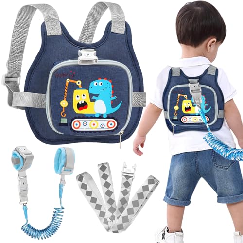 Toddler Harness Leash+ Reflective Anti Lost Wrist Link