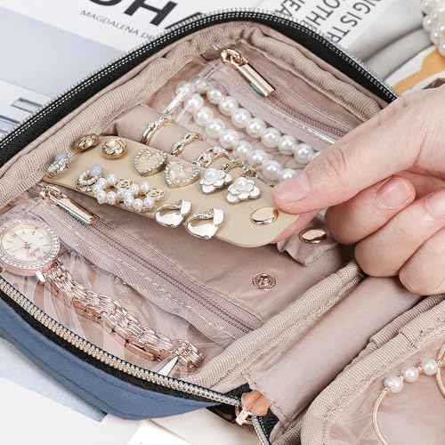Travel Jewelry Case Organizer