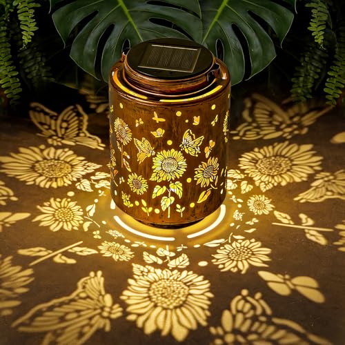 Sunflower Solar Lanterns (2 Count)