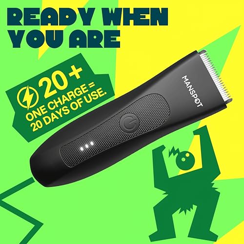 Manscape Groin & Body Hair Trimmer for Men