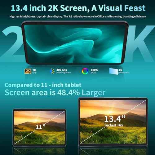13 Inch Tablet with Keyboard