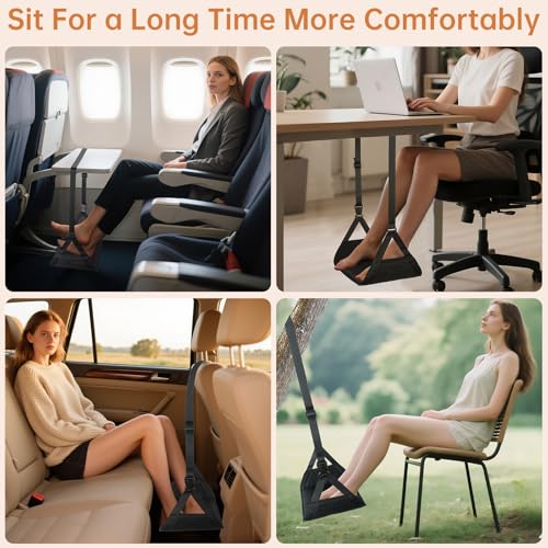 Airplane Foot Hammock for Plane Travel
