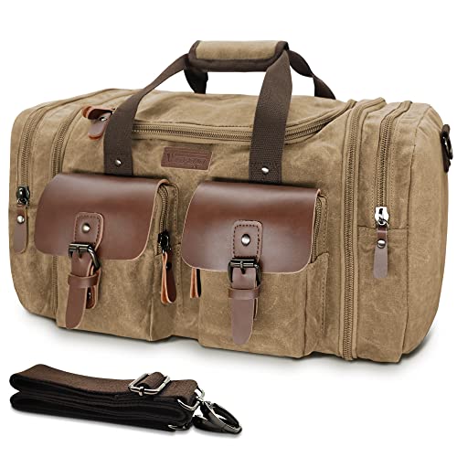 Waxed Canvas Duffle Bag