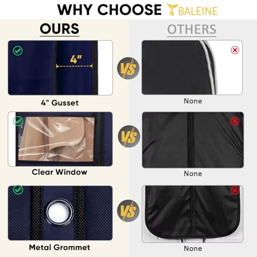 1PK Garment Bags for Hanging Clothes